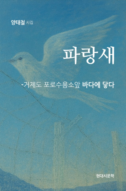 양태철 시화집 ‘파랑새 - 거제도 포로수용소앞 바다에 닿다’ 표지