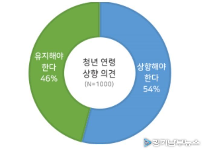 청년 연령 기준 상향 의견