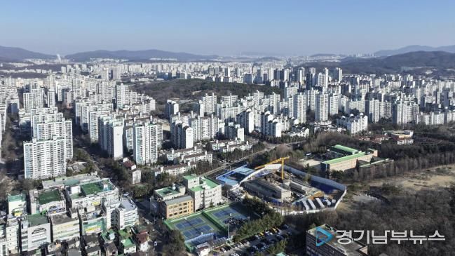 분당 노후계획도시 전경