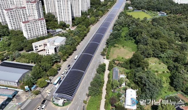 방음터널일체형태양광