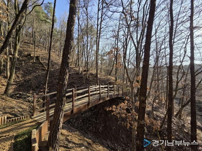 하남시, 숲 훼손 줄이고 걷는 맛 살린 '친환경 검단산 둘레길' 개통