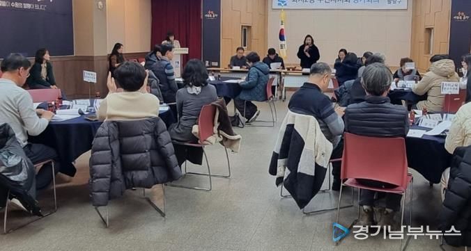 수원시 팔달구 화서2동 주민자치회, 2026년 1월 정기회의 개최