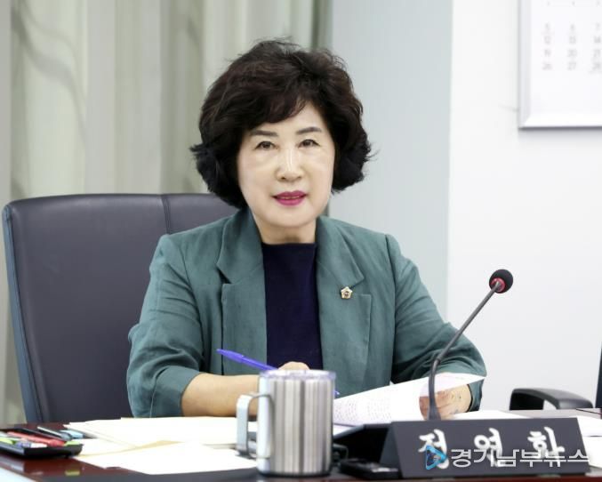 성남시의회 정연화 의원, 성남시 골목상권 공동체 지원 조례안 부결