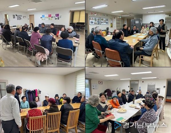 고덕동장, 경로당 현장 방문으로 소통의 장 마련