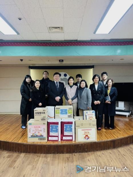 박승삼 시흥시 부시장, 설 맞아 장애인 거주시설 방문… 돌봄 현장 살펴