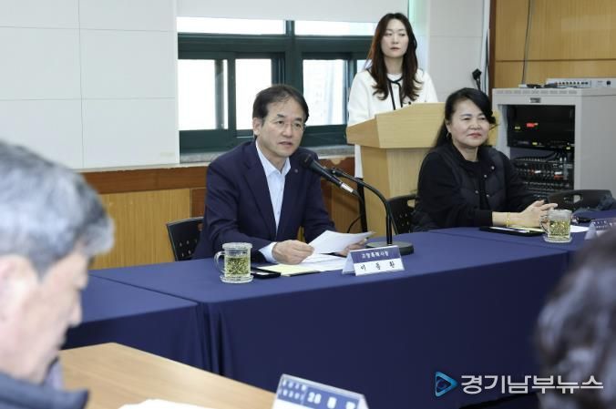 고양시 설맞이 민생탐방‘행신2동 행정복지센터 통장회의’현장