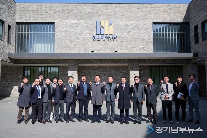 이충우 여주시장, 형율제약㈜ 기업체 현장 방문
