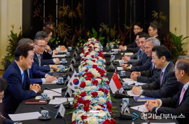 한-싱가포르 정상회담(청와대)