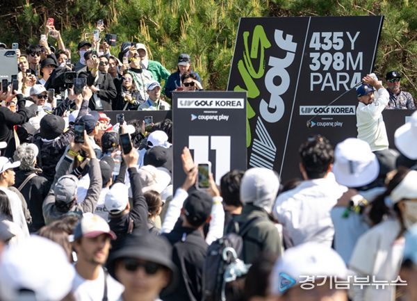 LIV 골프 코리아 최종 라운드, 브라이슨 디섐보(Bryson DeChambeau)의 11번 홀 티샷