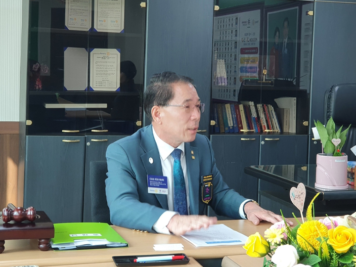 국제로타리클럽 3750지구 황창흠 총재