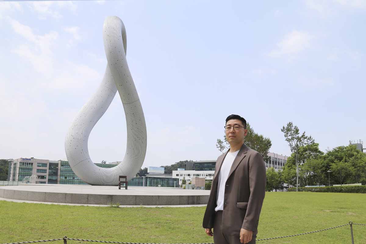 가천대학교 2만명의 대학생이 ‘스토리’를 만들다. 유재언 ESG센터장. 5일 경기남부뉴스