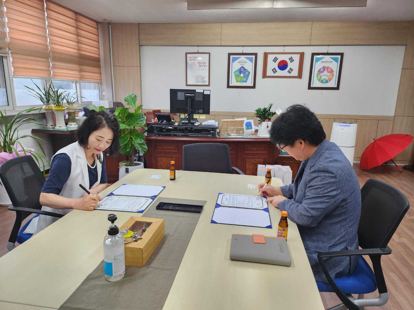 신갈청소년문화의집과 신갈중학교 업무협약 체결