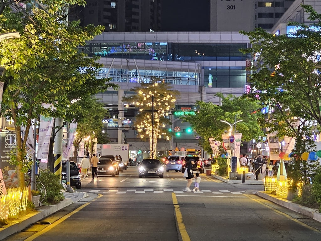 의정부시, 회룡역권역 특성화 사업 ‘회룡역문화의거리 LED 설치’