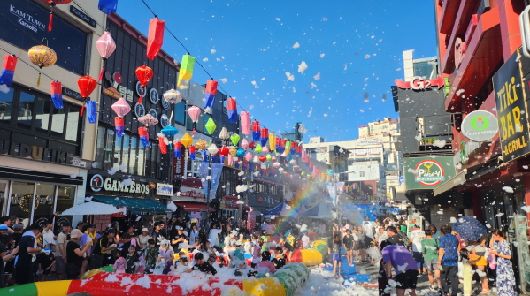 평택시, 젊은 층 대상으로 한 ‘신장 버블 페스티벌’ 성료