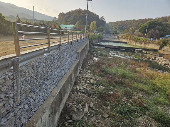 성남시, 고기로 211번길 도로 토사 유실 긴급 복구 완료