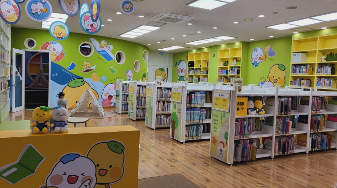 소래빛도서관 새단장_영유아자료실